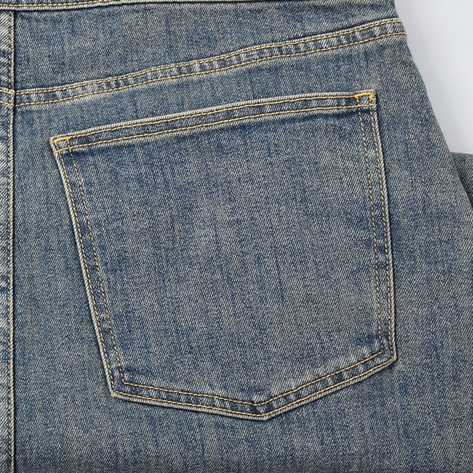 Custom Women Vintage Washed Denim Overalls Dress