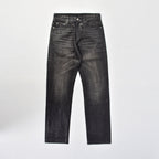 Custom Men's Selvedge Denim Waxed Baggy Jeans