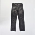 Custom Men's Selvedge Denim Waxed Baggy Jeans