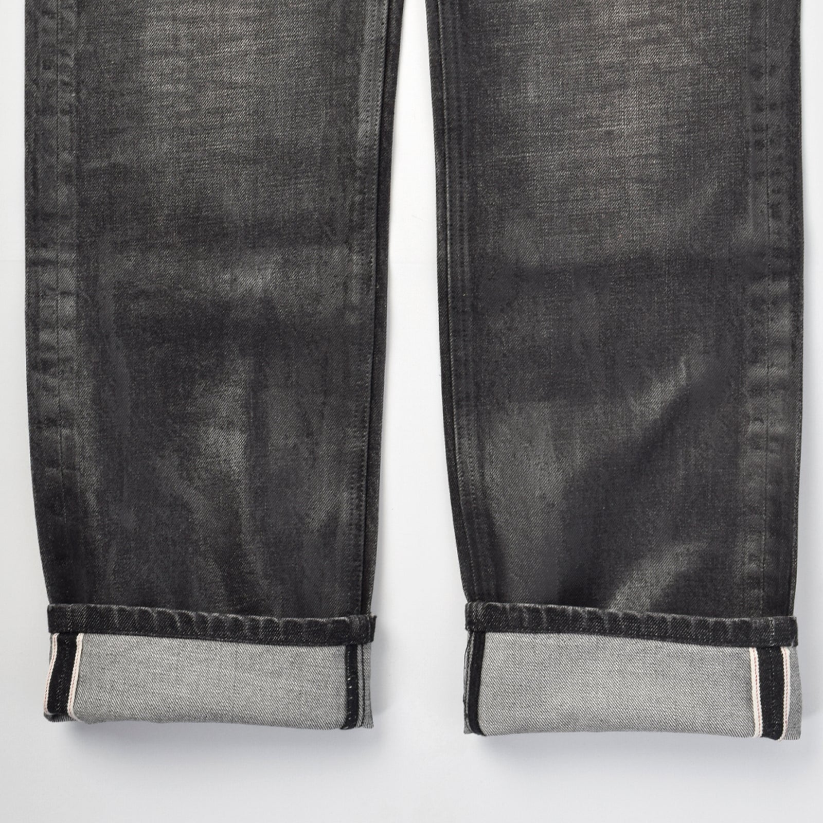 Custom Men's Selvedge Denim Waxed Baggy Jeans