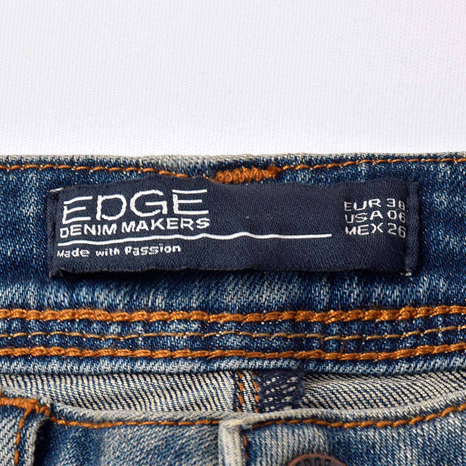 Custom Women's Distressed Washed Skinny Jeans