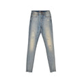 Custom Women's Distressed Washed Skinny Jeans