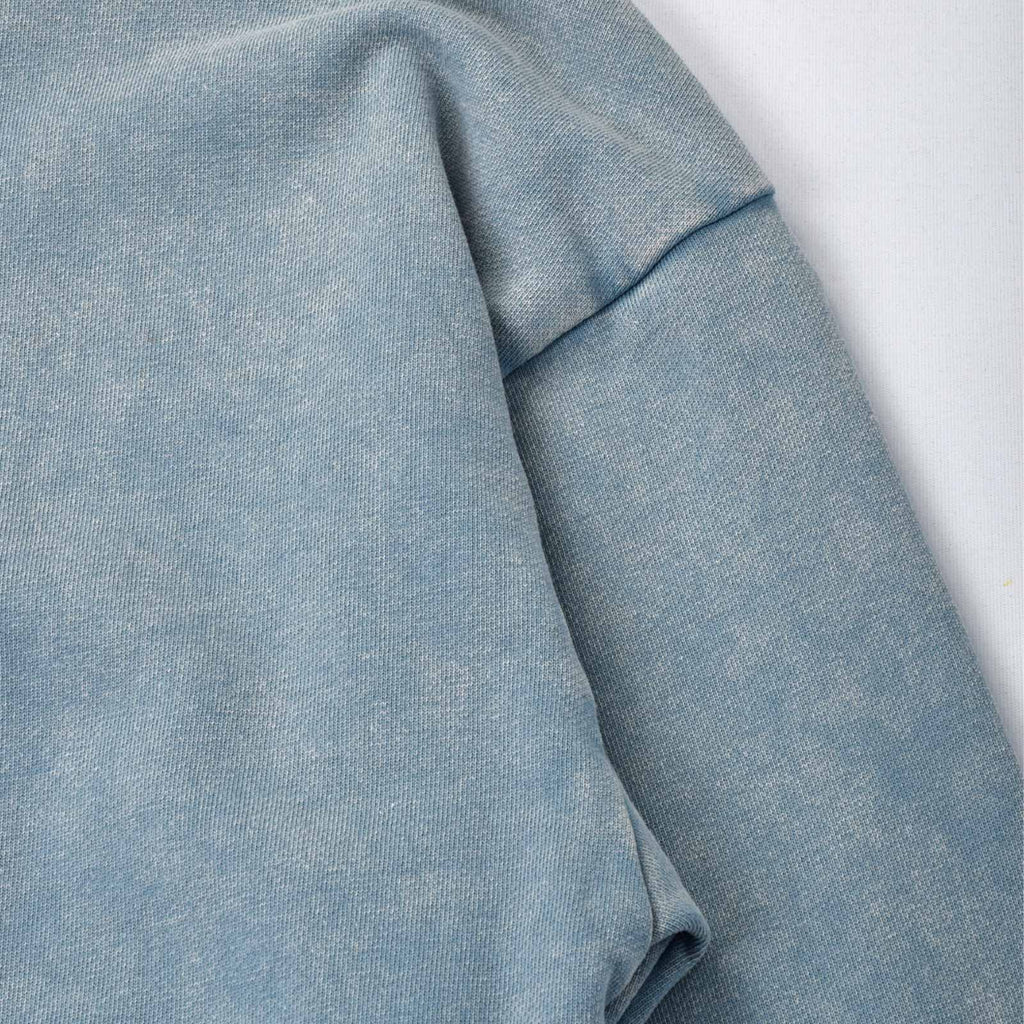 Custom Men's Long Sleeve Washed Sweat Shirts