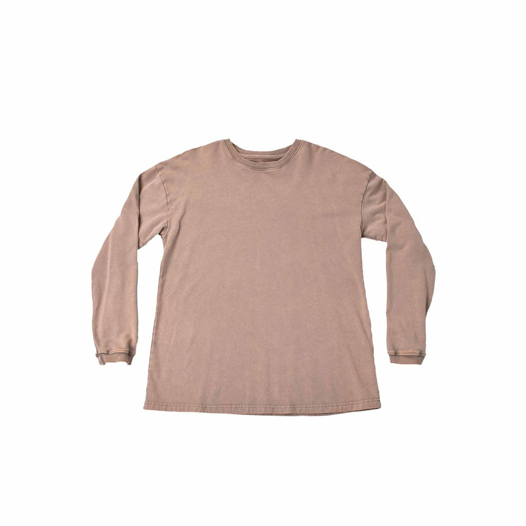 Custom Unisex Plain Washed Long Sleeve Sweat Shirts