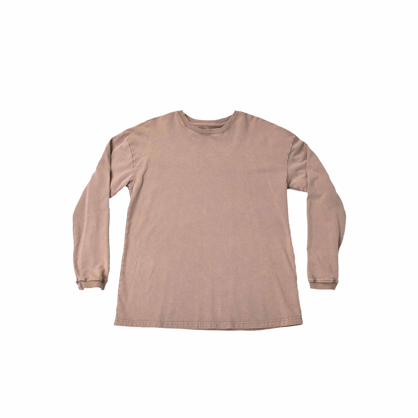 Custom Unisex Plain Washed Long Sleeve Sweat Shirts