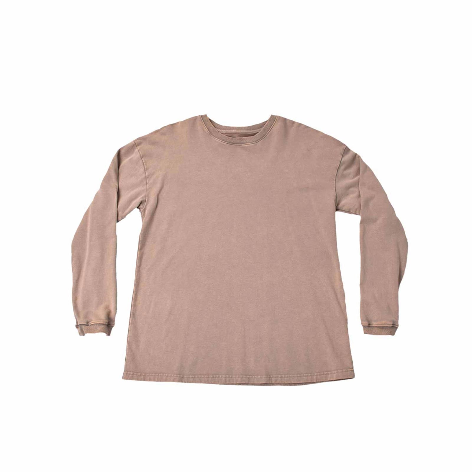 Custom Unisex Plain Washed Long Sleeve Sweat Shirts