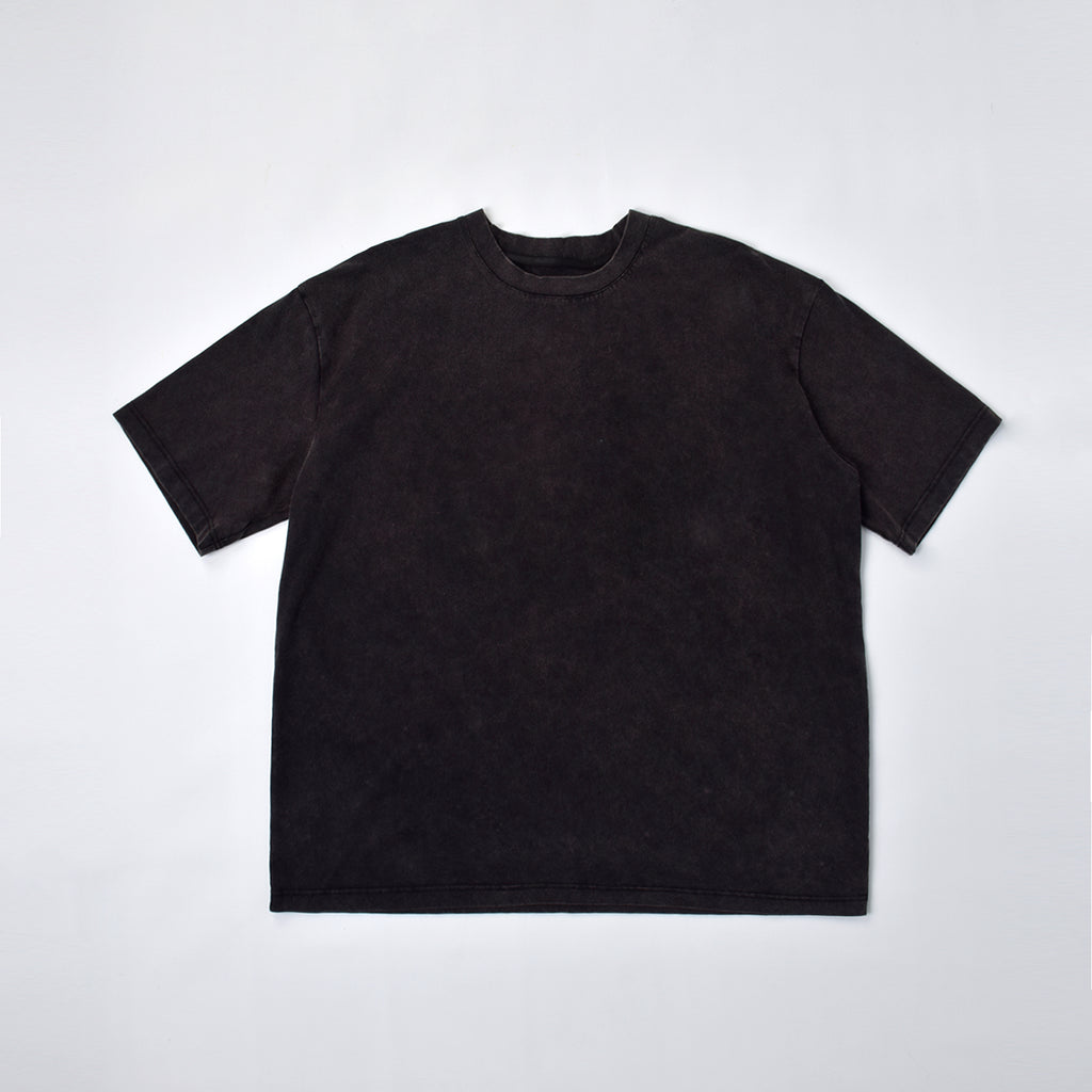 Custom Unisex Vintage Washed Black Oversized T-Shirts