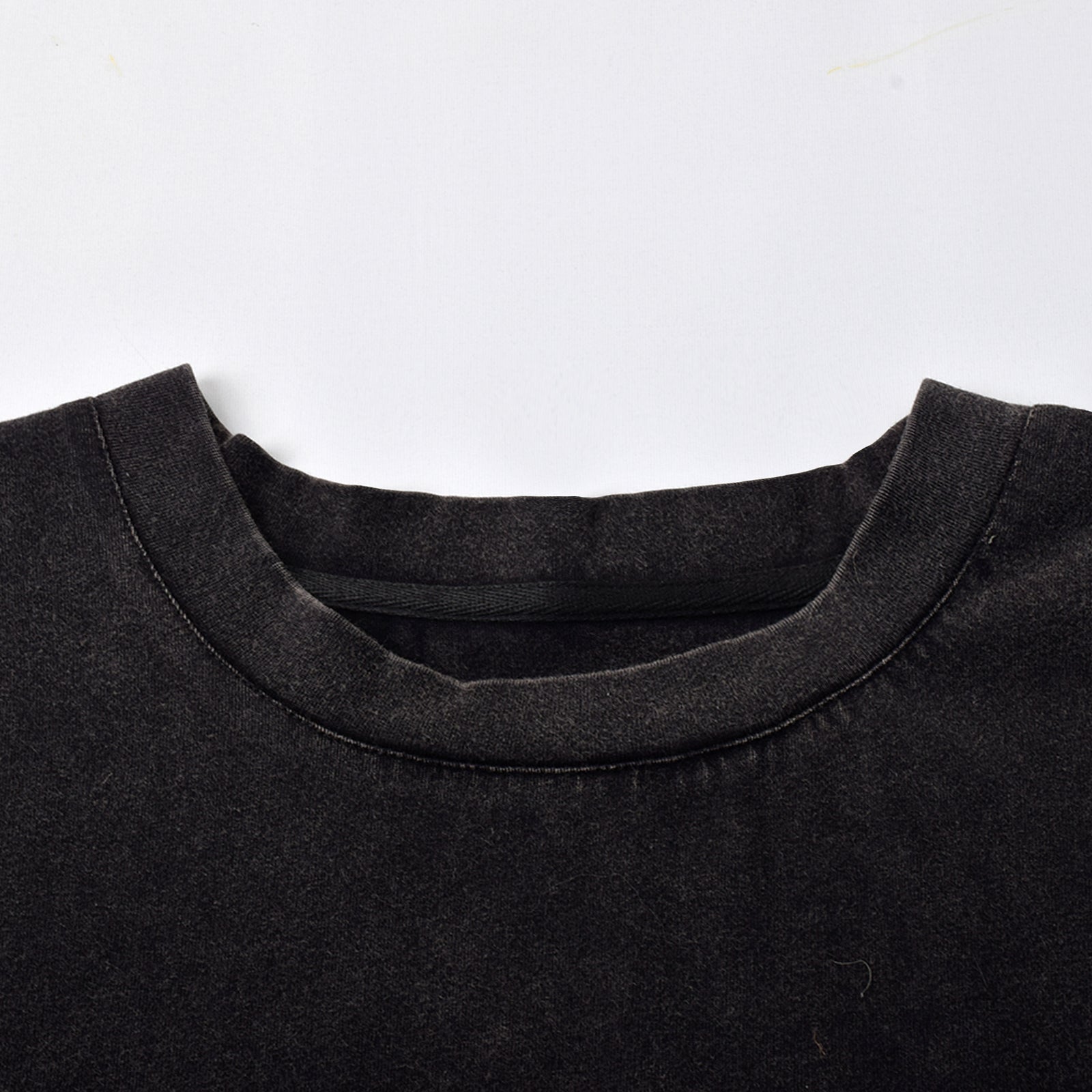 Custom Unisex Vintage Washed Black Oversized T-Shirts