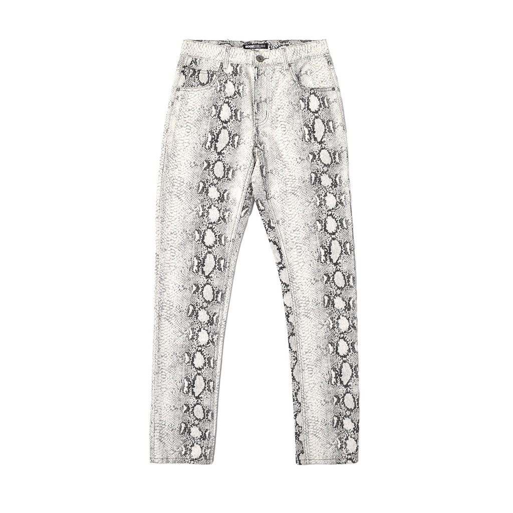 Custom Men's Digital Printing Skinny Jeans