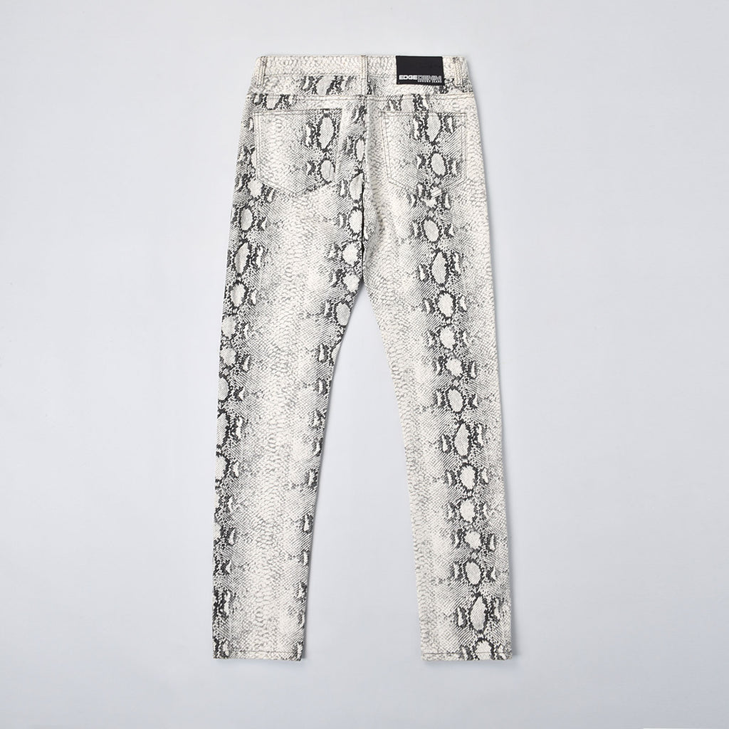 Custom Men's Digital Printing Skinny Jeans
