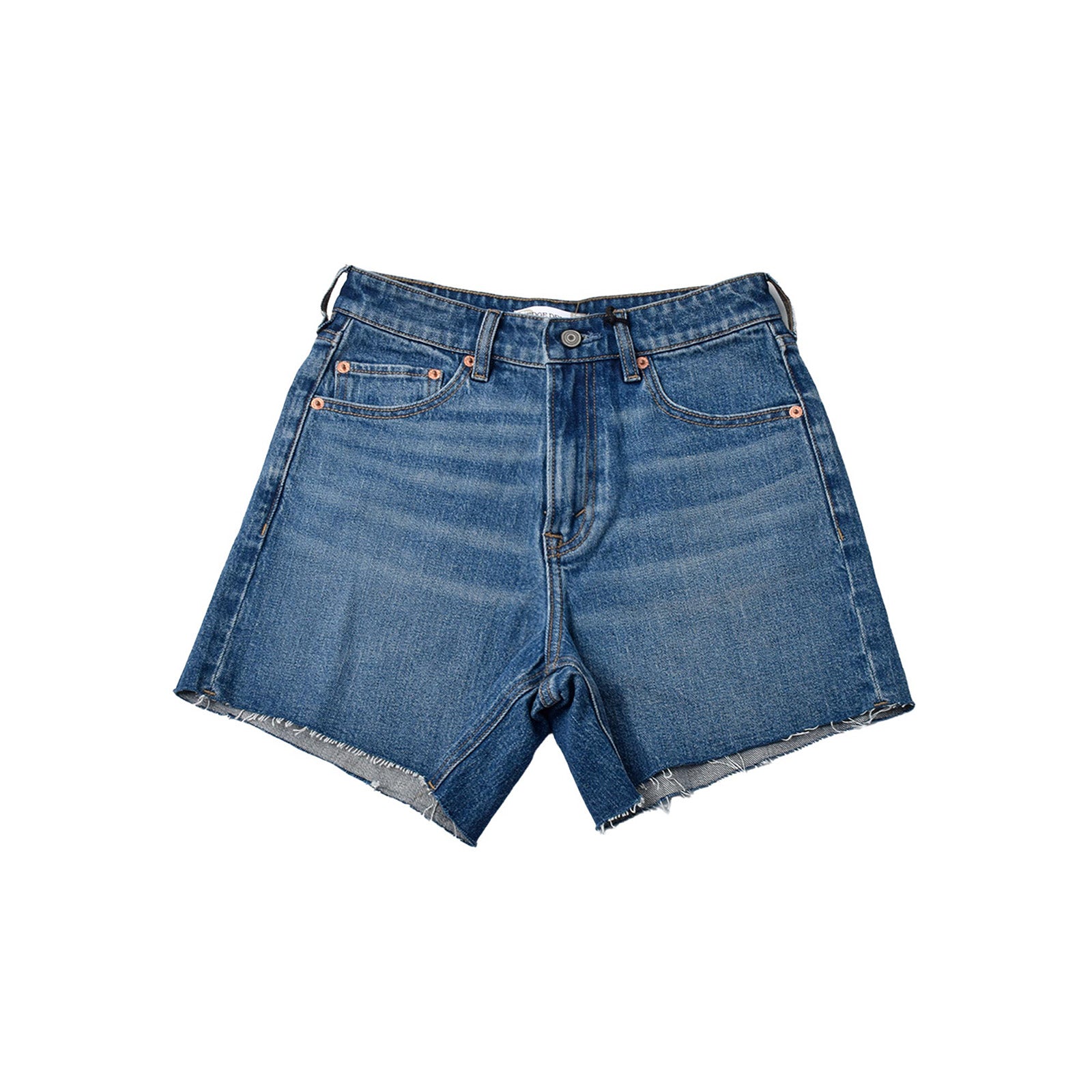 Custom Women's Plain Blue Denim Shorts