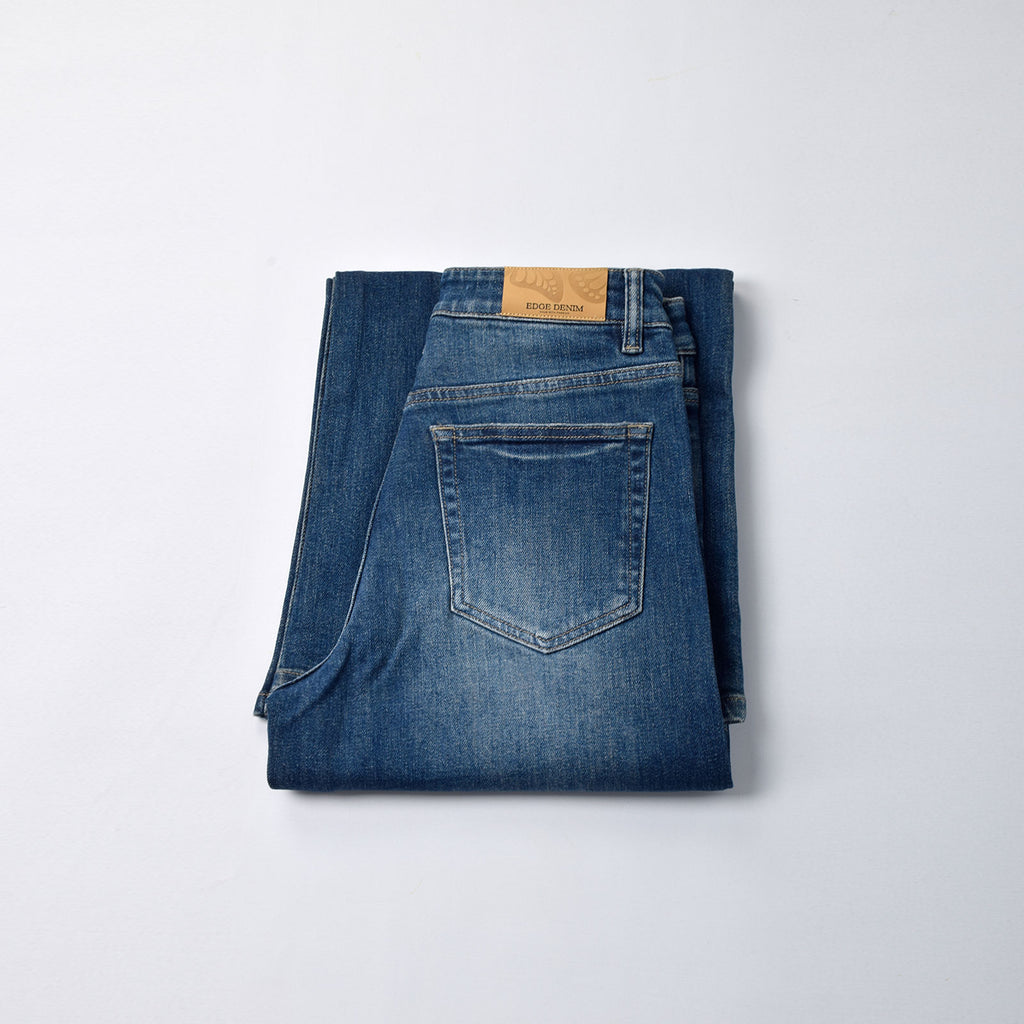 Custom Women's Straight Leg Denim Jeans
