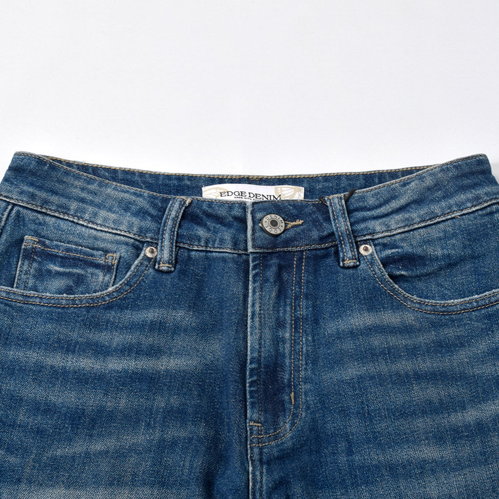 Custom Women's Straight Leg Denim Jeans
