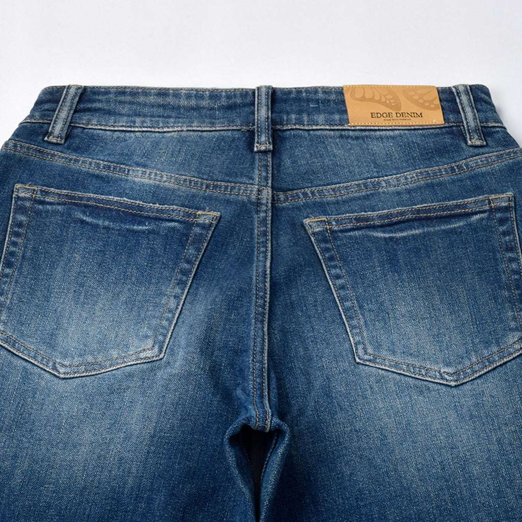 Custom Women's Straight Leg Denim Jeans