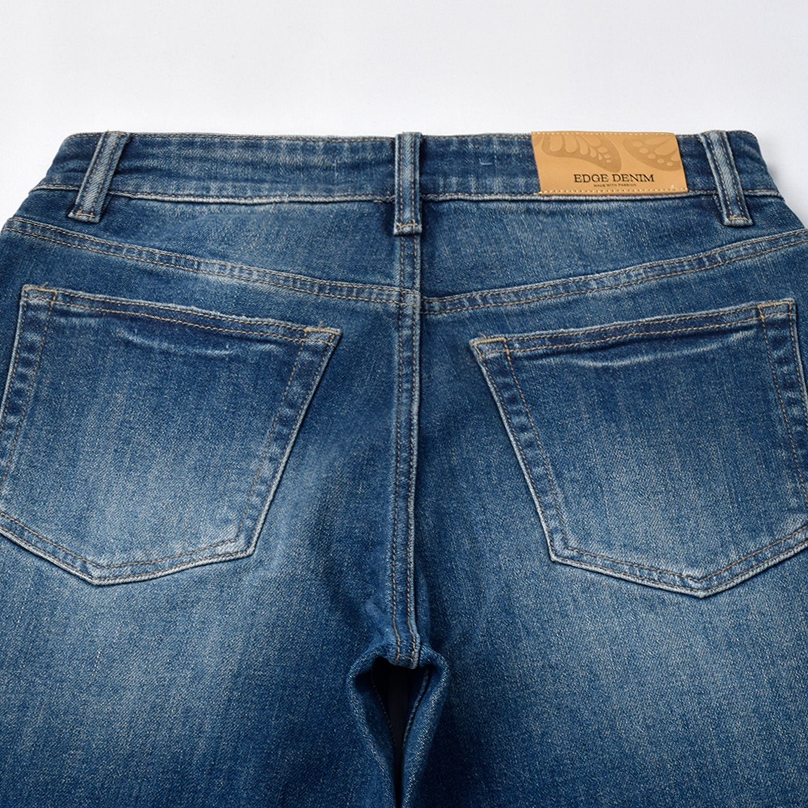 Custom Women's Straight Leg Denim Jeans