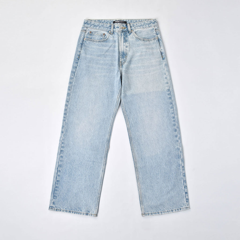 Custom Men's Plain Baggy Jeans With Your Own Logo