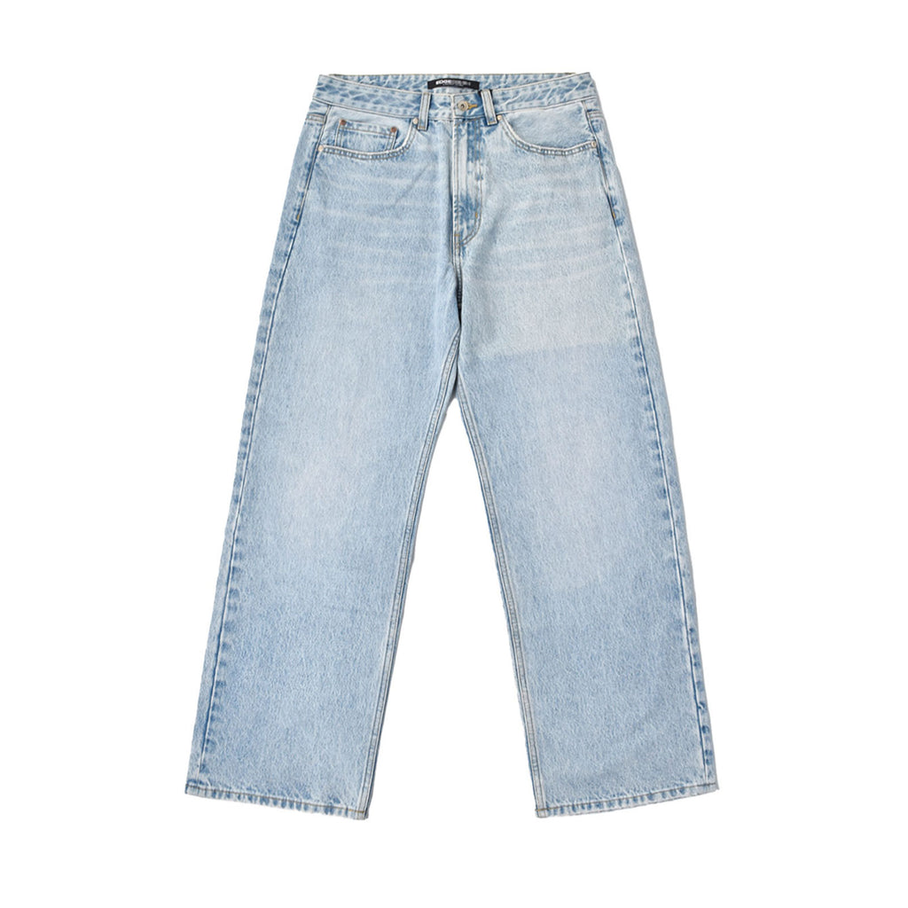 Custom Men's Plain Baggy Jeans With Your Own Logo