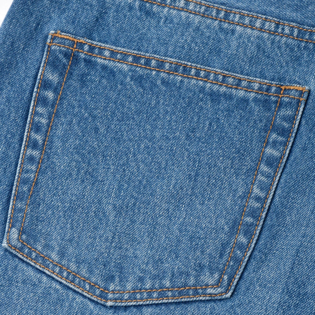 Custom Men's Plain Baggy Denim Shorts