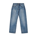 Custom Men's Washed Plain Baggy Jeans With Your Own Design