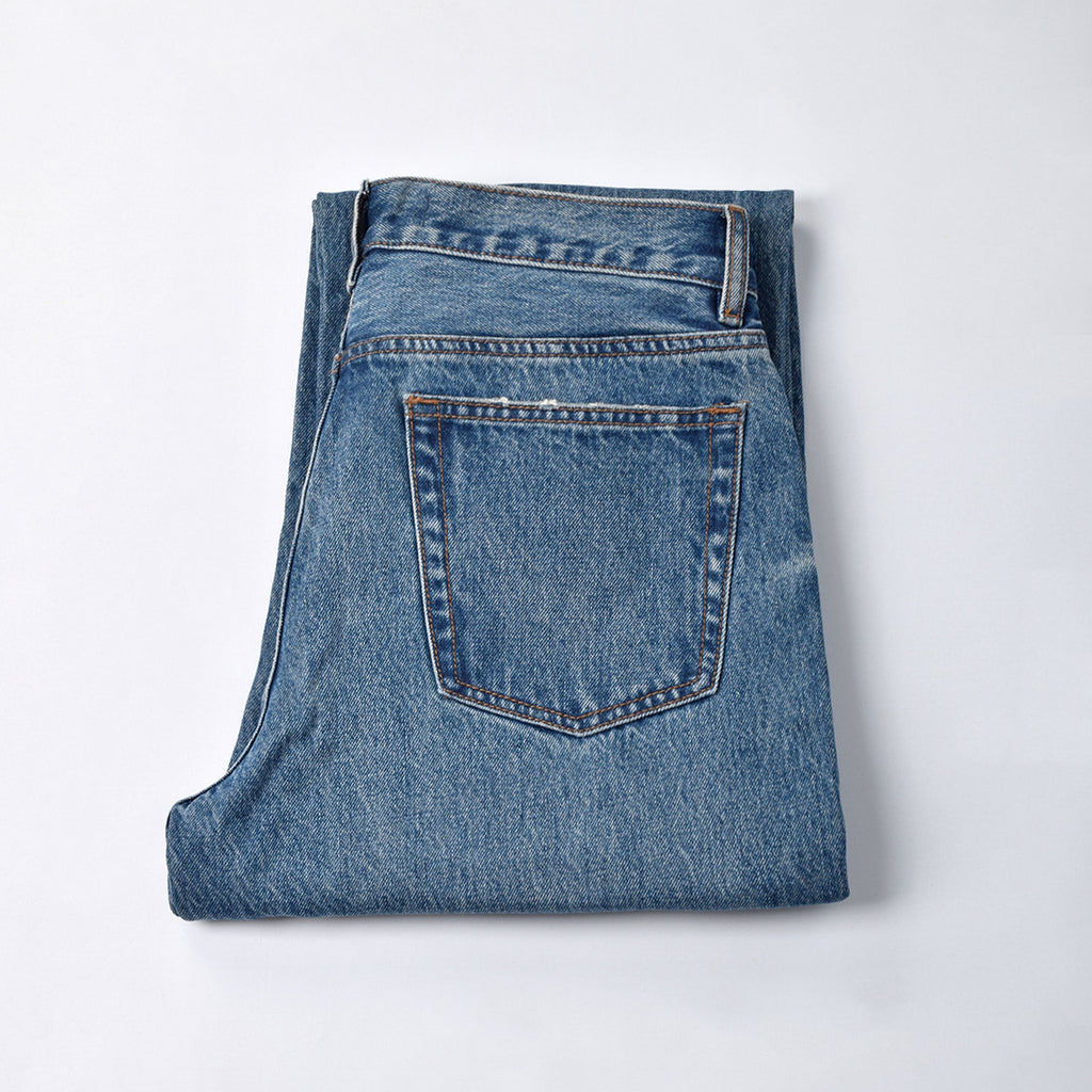 Custom Men's Washed Plain Baggy Jeans With Your Own Design