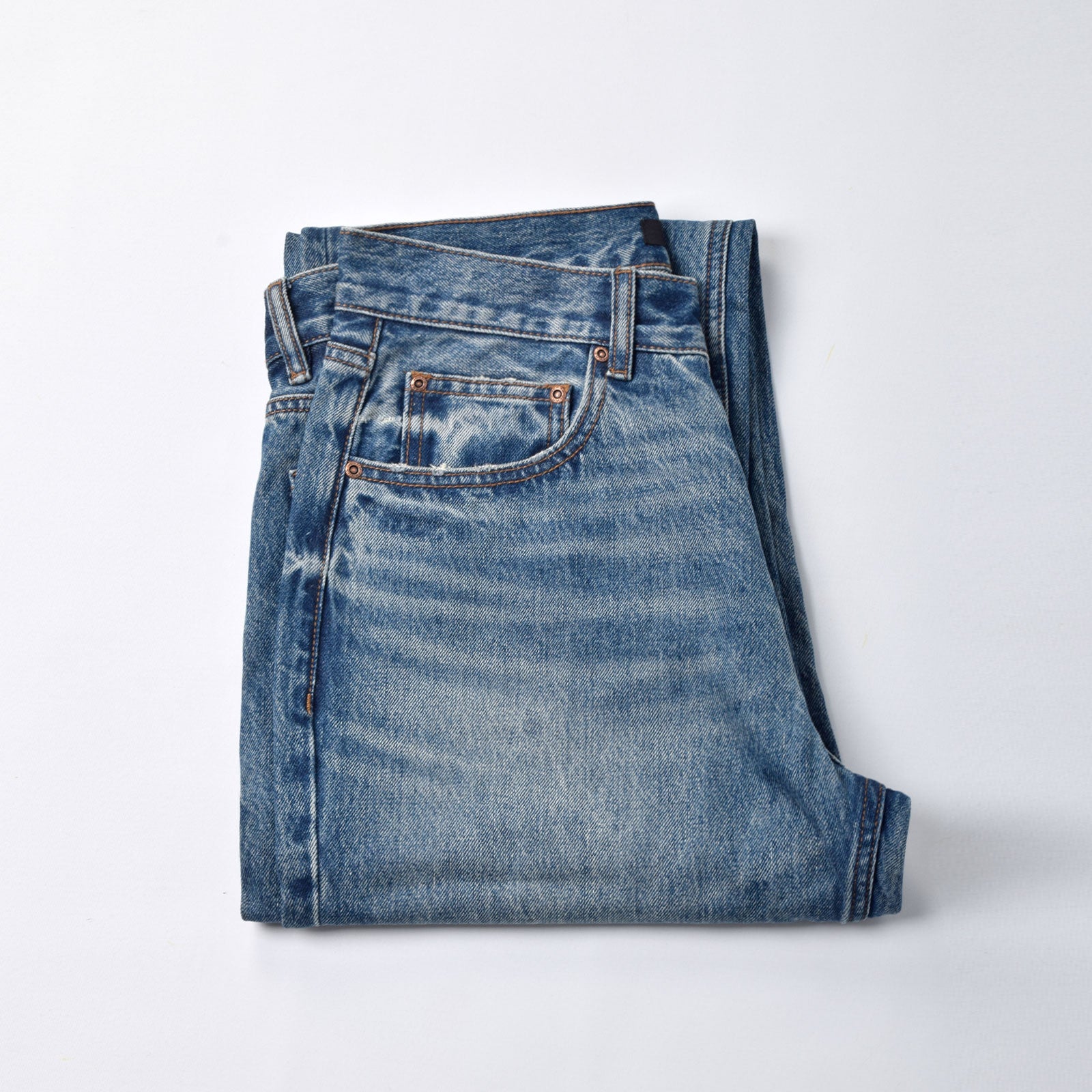 Custom Men's Washed Plain Baggy Jeans With Your Own Design