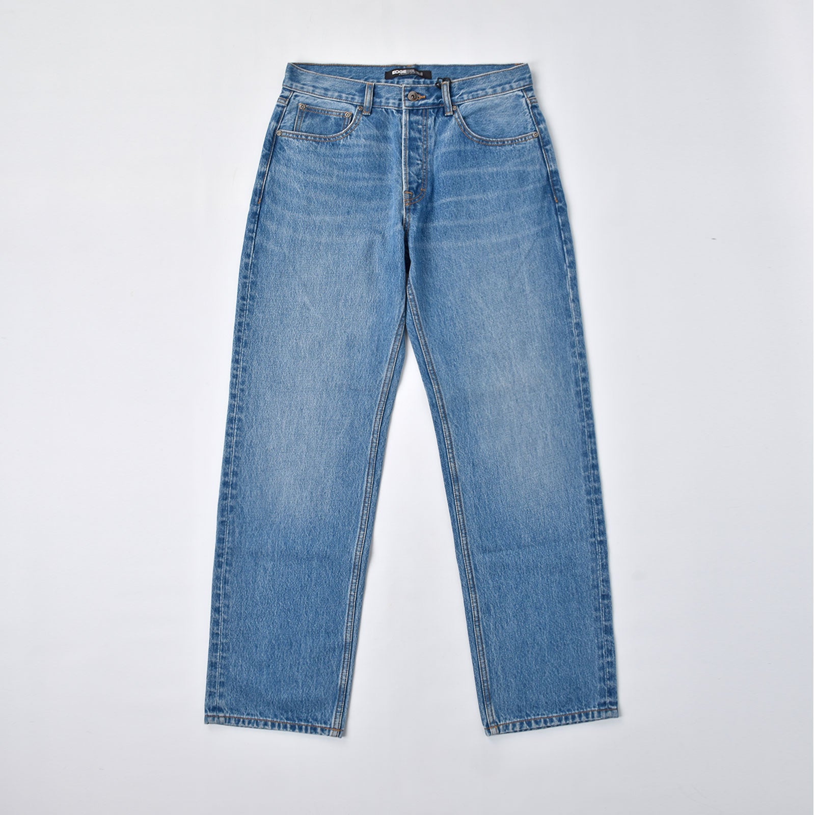 Custom Men's Heavy Weight Cotton Blue Denim Jeans