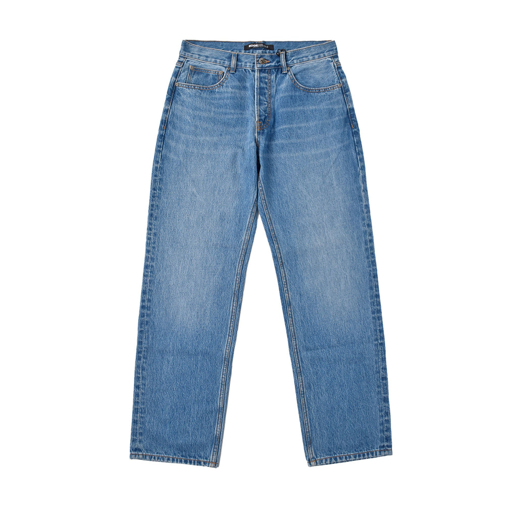 Custom Men's Heavy Weight Cotton Blue Denim Jeans