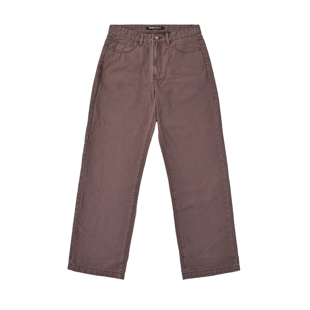 Custom Men's Brown Baggy Denim Jeans Pants