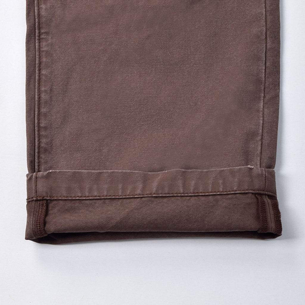 Custom Men's Brown Baggy Denim Jeans Pants