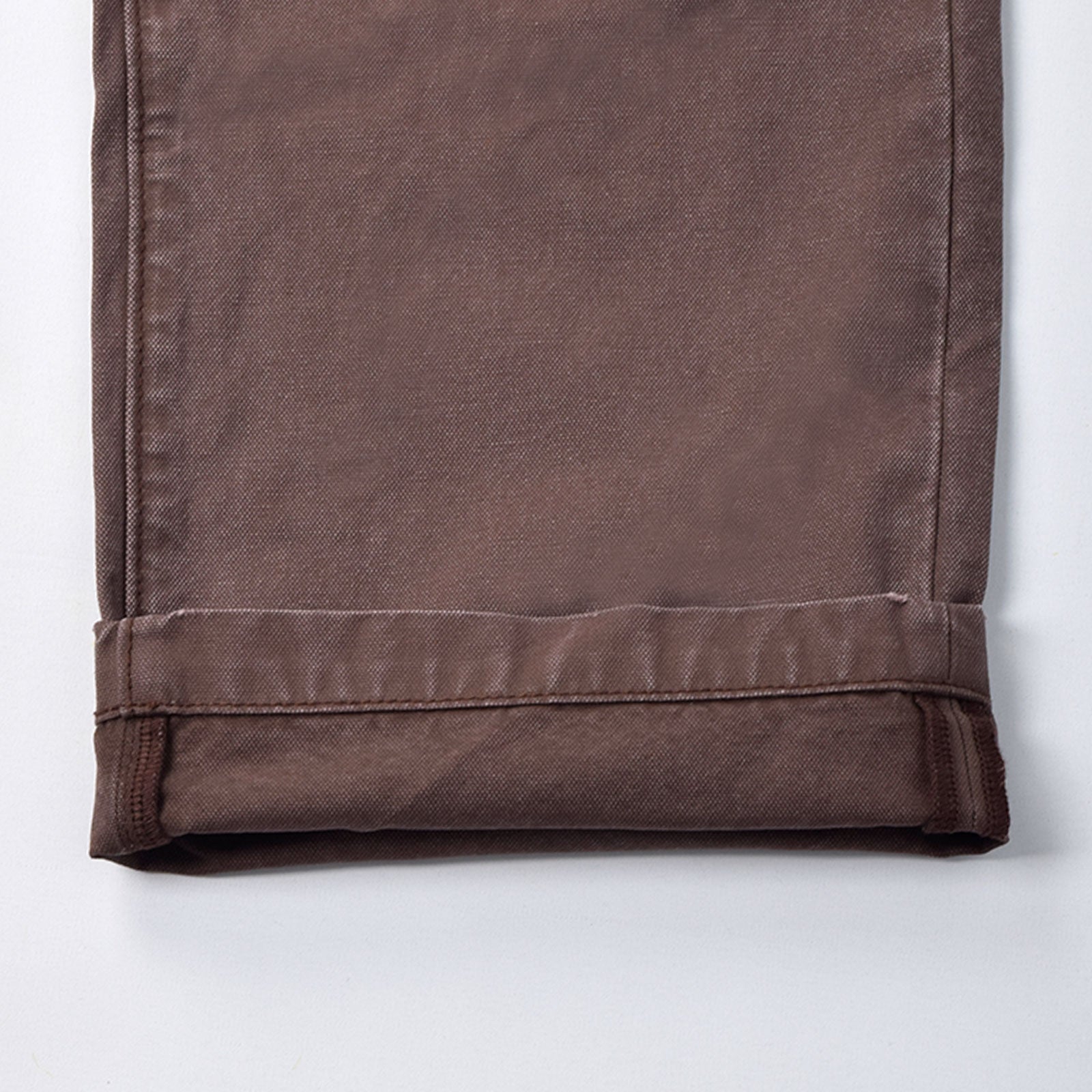 Custom Men's Brown Baggy Denim Jeans Pants