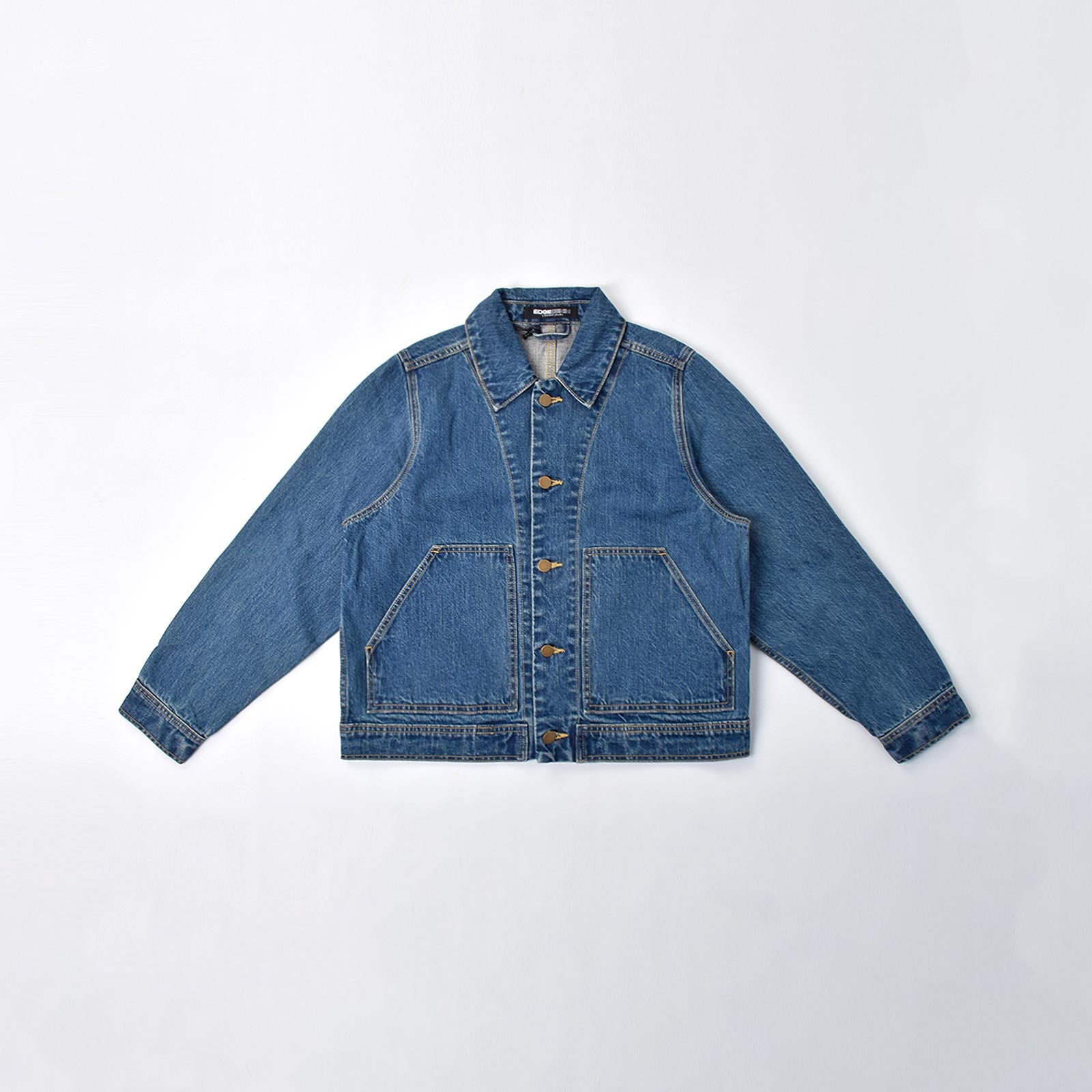 Custom Unisex Plain Denim Jeans Jacket