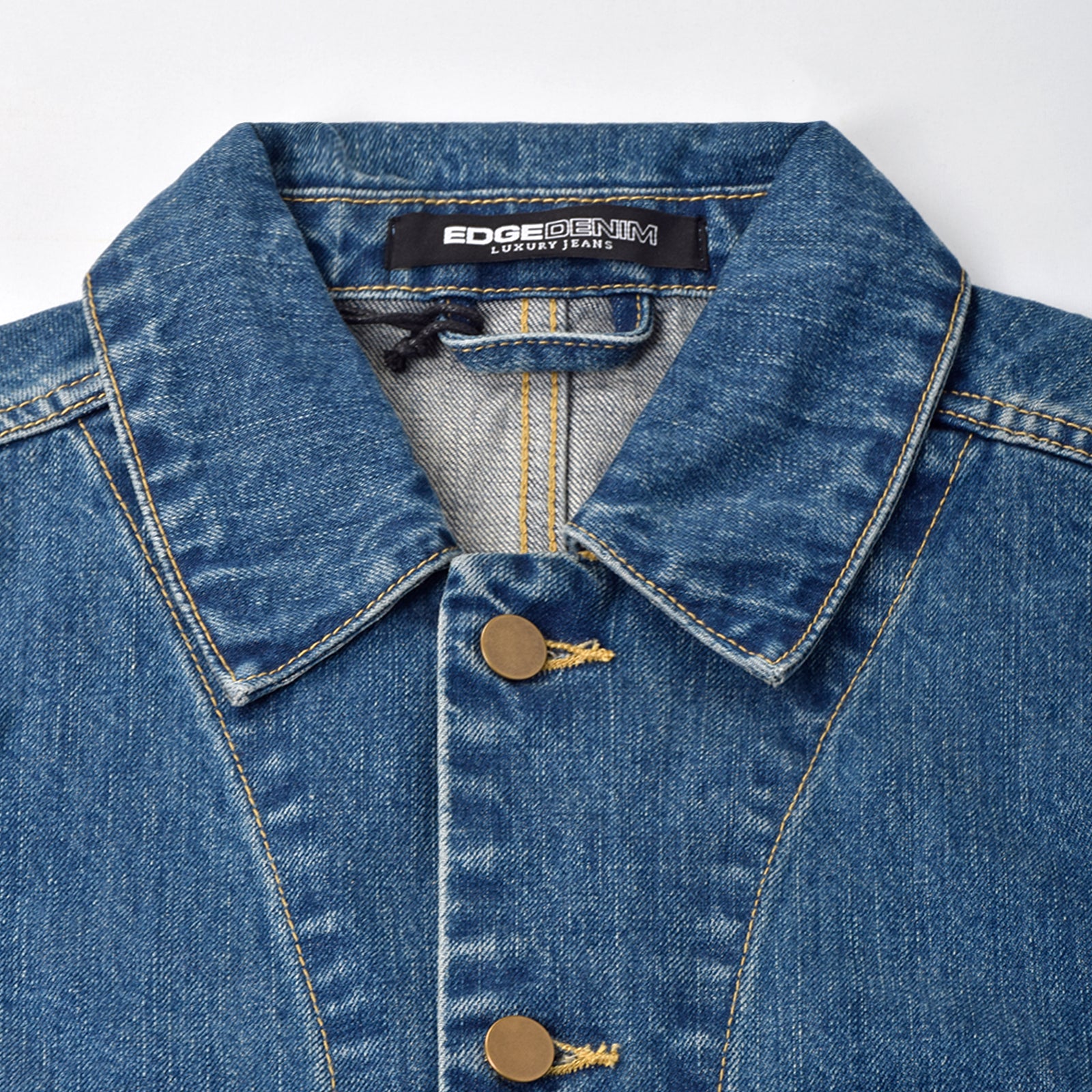 Custom Unisex Plain Denim Jeans Jacket