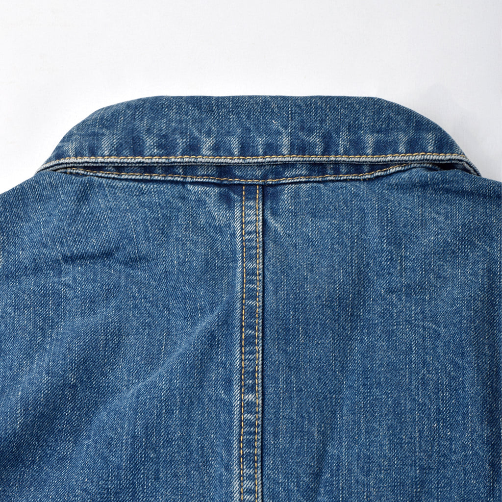 Custom Unisex Plain Denim Jeans Jacket