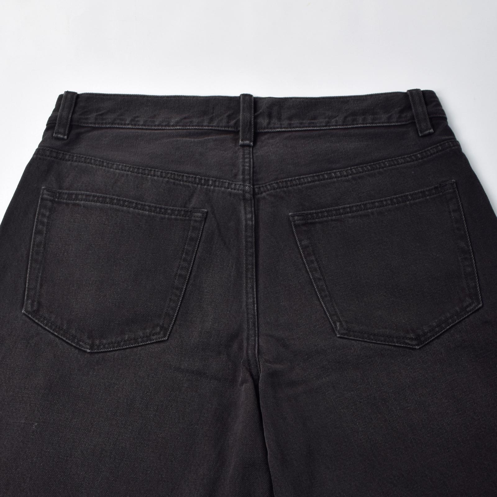 Custom Men's Black Plain Baggy Denim Jeans Shorts