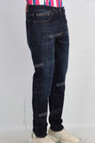 Dark blue skinny denim jeans