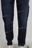 Dark blue slim fit denim jeans