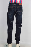 Dark blue slim fit denim jeans