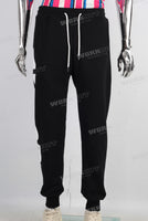 Black leggings digital print pants
