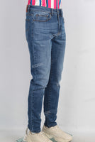 Blue skinny denim jeans