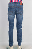 Blue skinny denim jeans