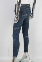 Dark blue denim jeans women