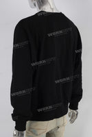 Black embroidered fitted long shirt