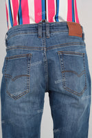 Blue slim fit denim jeans