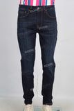 Dark blue skinny denim jeans