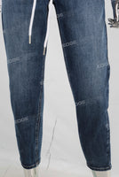 Blue skinny denim jeans women