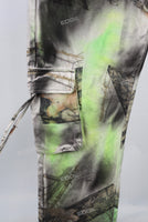 paint splatters digital baggy jeans men