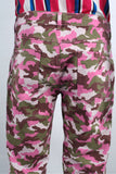 Men Trousers Custom Full print Camouflage Twill Stacked Pants